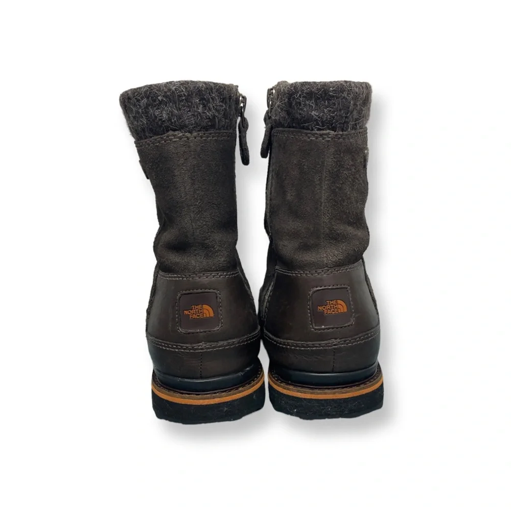 The North Face Primaloft Insulated Hiking Climbing Ankle Boot Women’s 6.5 Brown - Picture 4 of 10